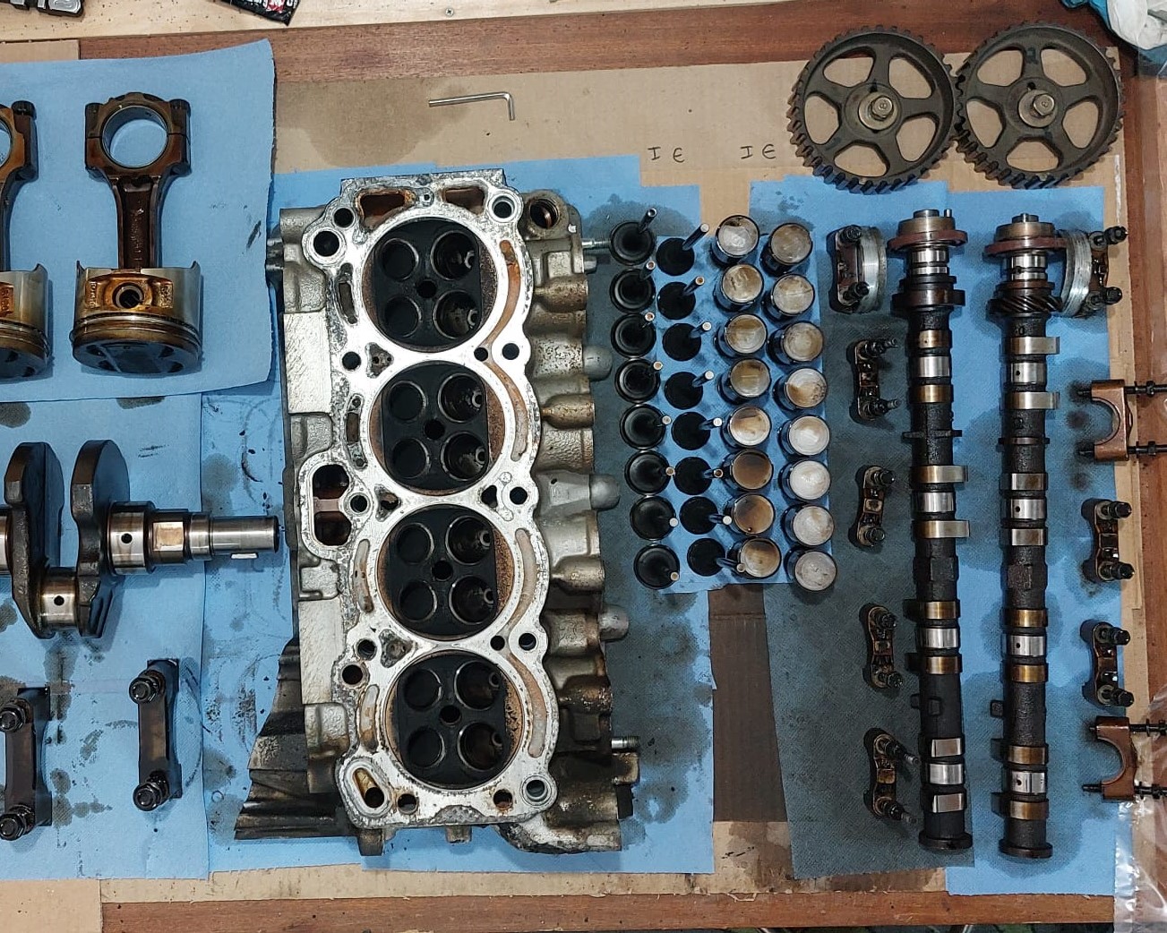 Restauro de componentes mecânicos